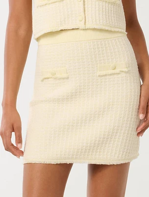 Aria Boucle Knit Skirt