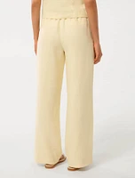 Eva Linen Straight Leg Pant