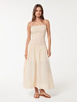 Cara Crochet Midi Dress