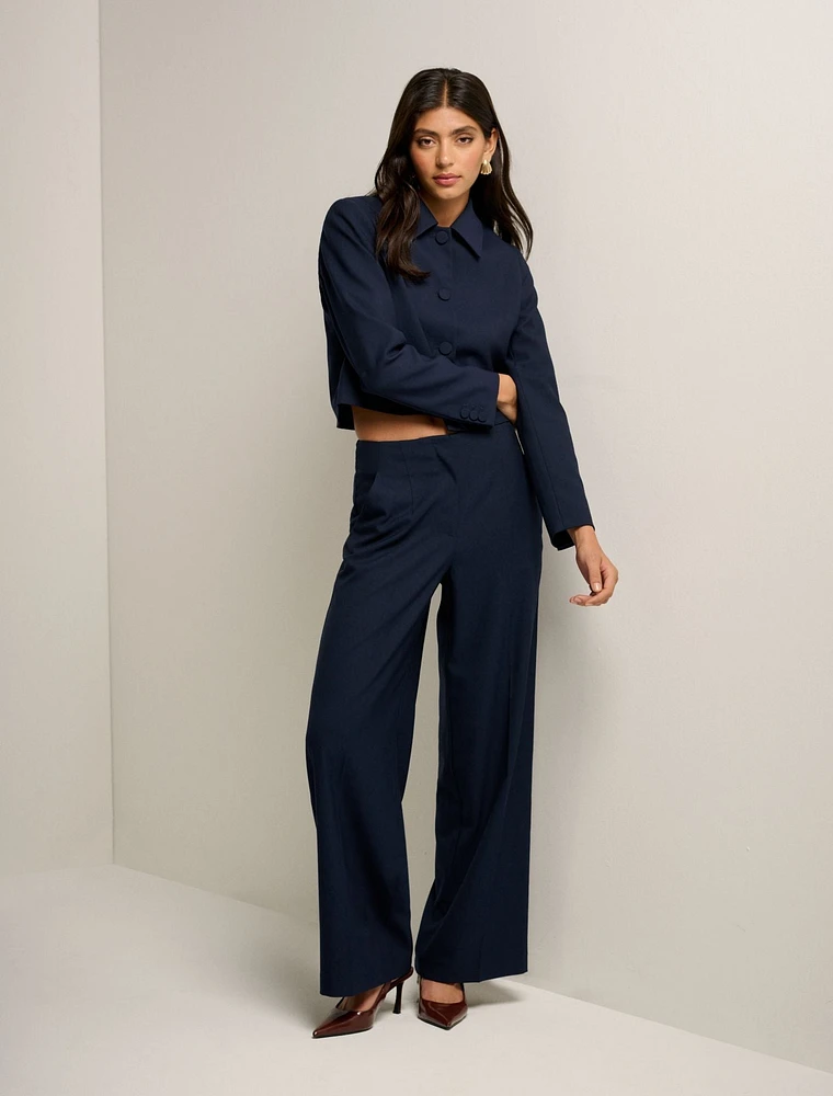 Frieda High Waist Wide Leg Pant