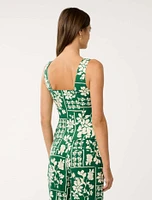 Miley Square-Neck Waistcoat