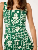 Miley Square-Neck Waistcoat