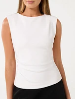 Chloe Shoulder Pad Top