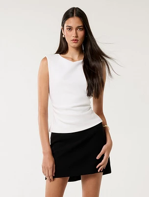 Chloe Shoulder Pad Top