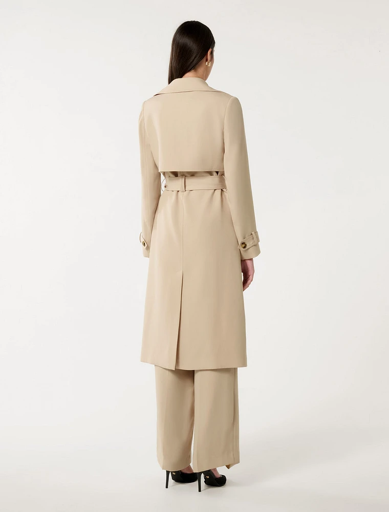 Emma Soft Trench Coat