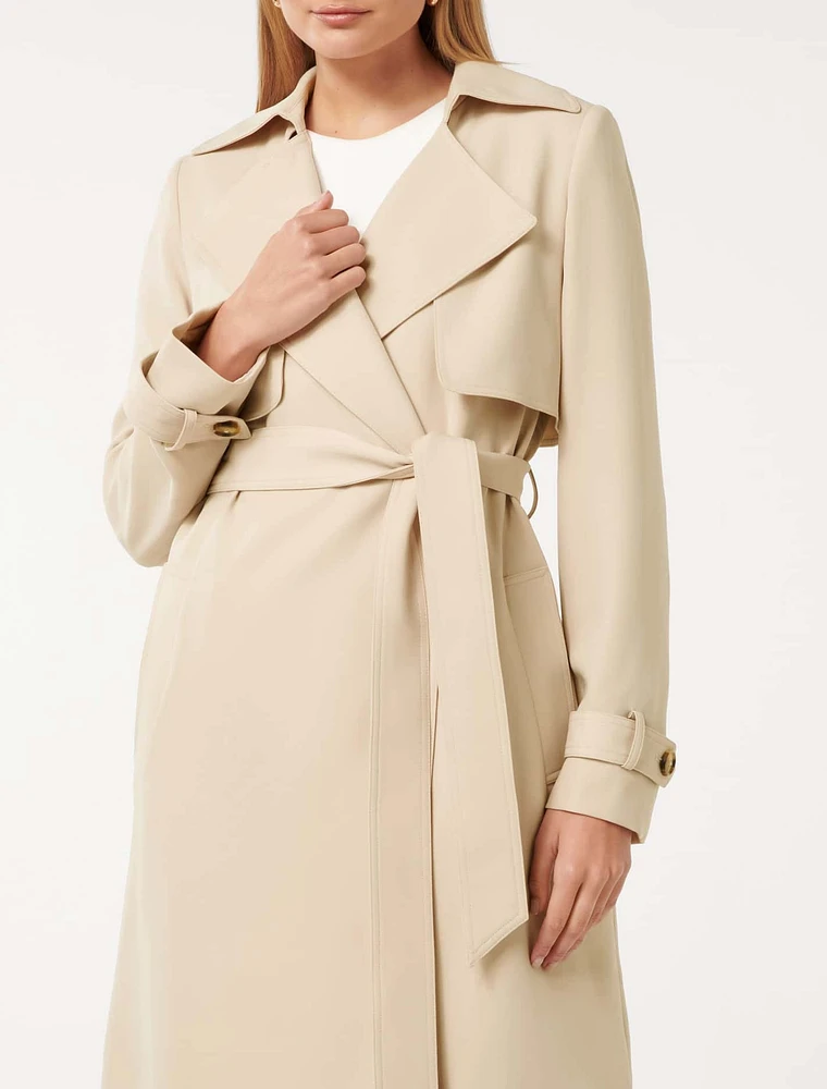 Emma Soft Trench Coat