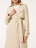 Emma Soft Trench Coat