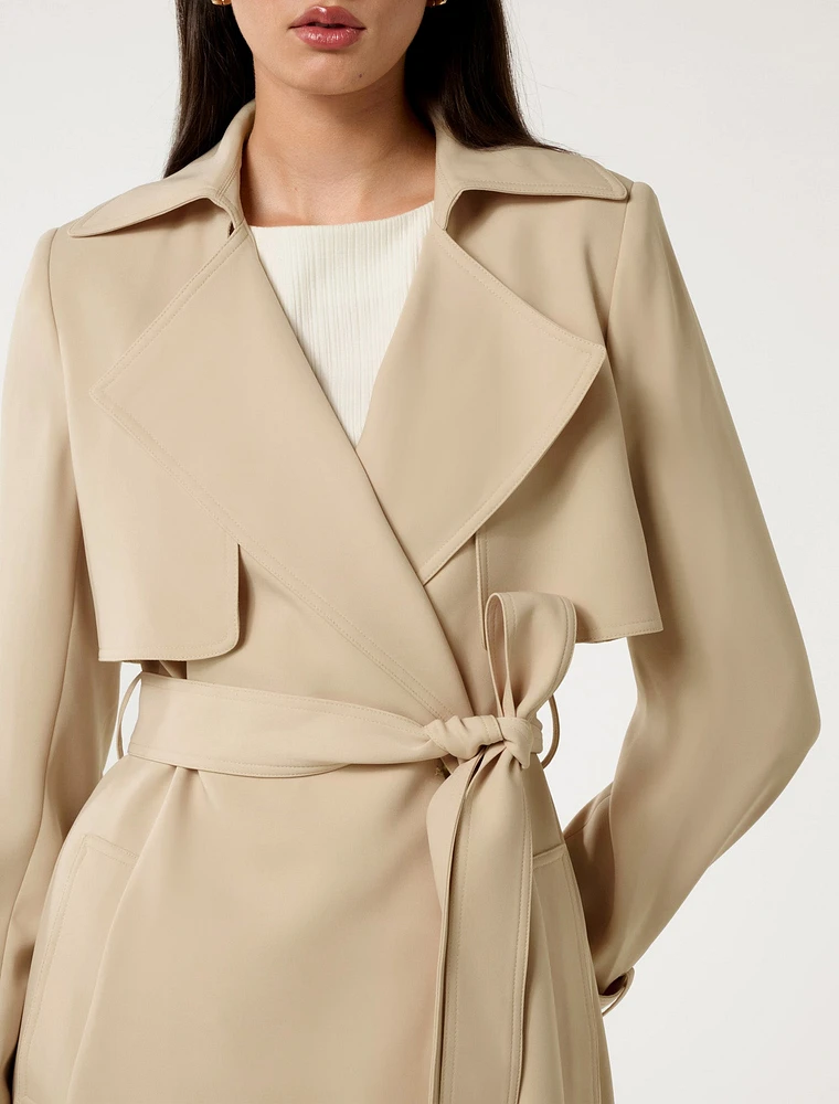 Emma Soft Trench Coat