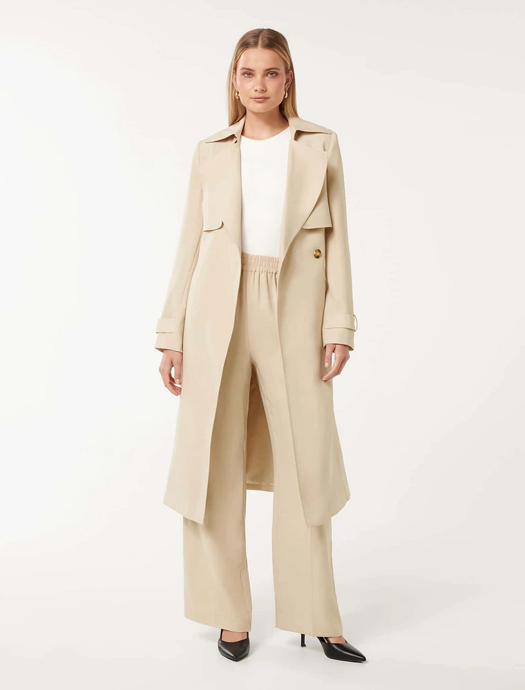 Emma Soft Trench Coat