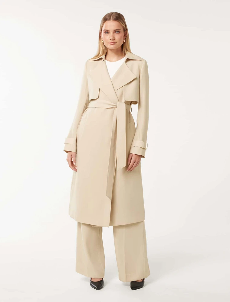 Emma Soft Trench Coat