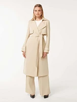 Emma Soft Trench Coat