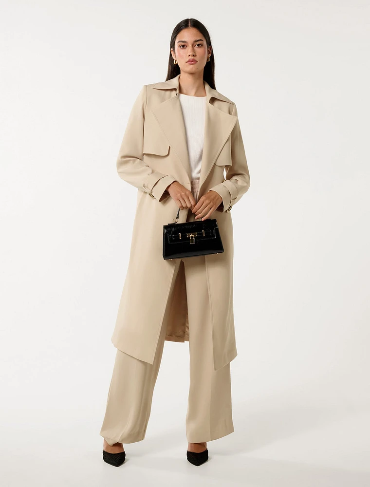 Emma Soft Trench Coat