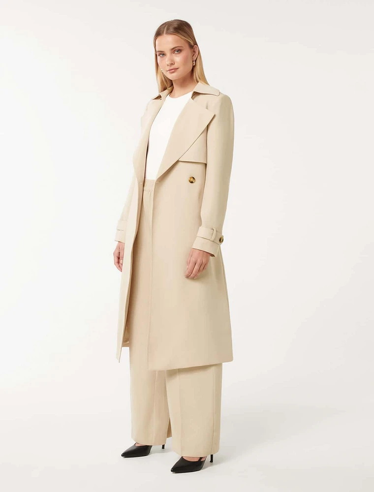 Emma Soft Trench Coat