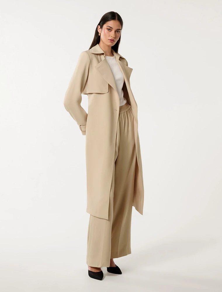 Emma Soft Trench Coat