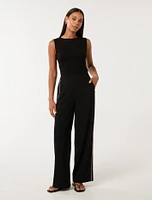 Brandi Stripe Wide Leg Pant