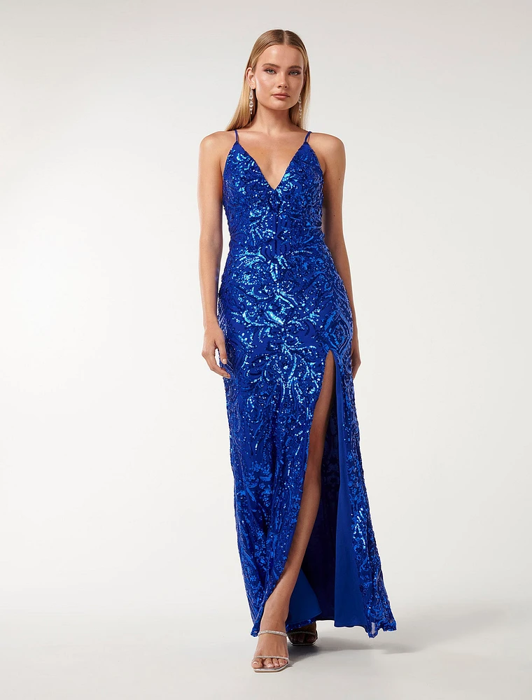 Parker Sequin Gown