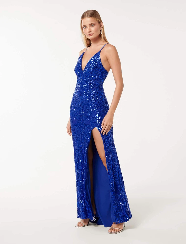 Parker Sequin Gown