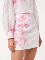 Blossom A-Line Mini Skirt