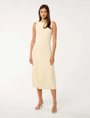 Delilah Pearl Detail Knit Dress
