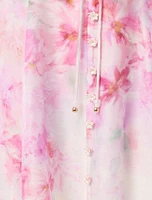 Kahlani Printed Midi Dress