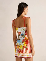 Sierra Printed Mini Dress