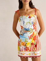 Sierra Printed Mini Dress