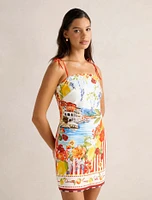 Sierra Printed Mini Dress