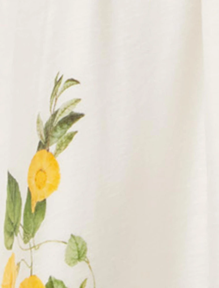 Primrose Trim Detail Midi Dress