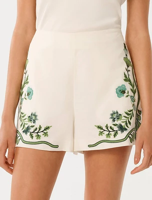 Rosalia Embroidered Shorts