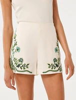 Rosalia Embroidered Shorts