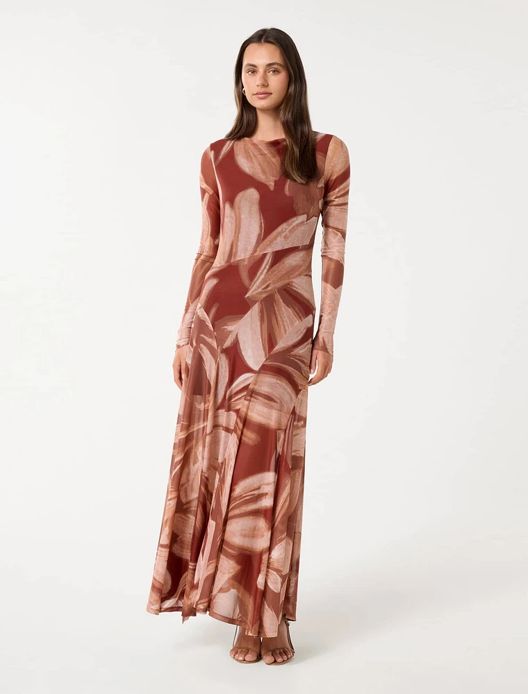 Tammy Asymmetrical Midi Dress