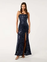 Lucia Sequin Maxi Dress