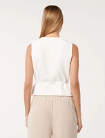 Cari Asymmetrical Waistcoat
