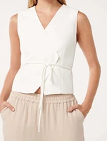 Cari Asymmetrical Waistcoat