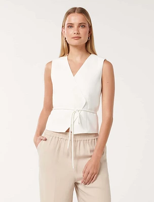 Cari Asymmetrical Waistcoat