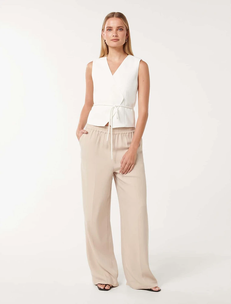 Cari Asymmetrical Waistcoat