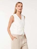Cari Asymmetrical Waistcoat