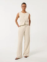 Daniela Petite Wide Leg Pant