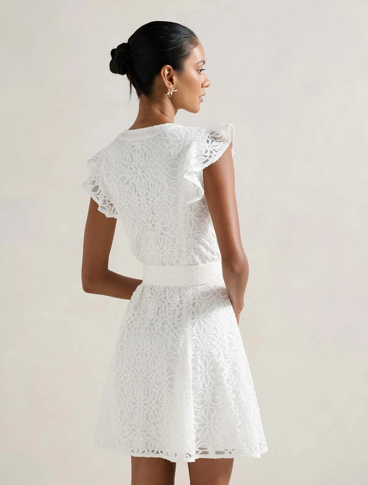Sinead Petite Lace Mini Dress