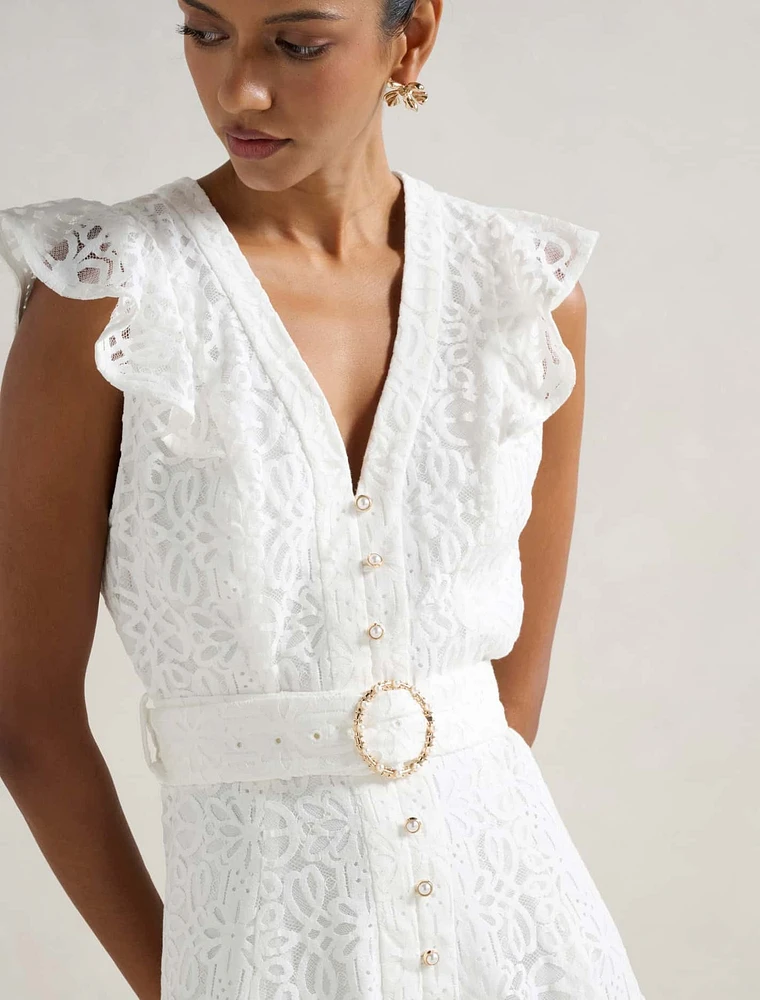 Sinead Petite Lace Mini Dress