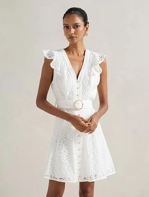 Sinead Petite Lace Mini Dress