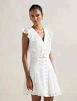 Sinead Petite Lace Mini Dress