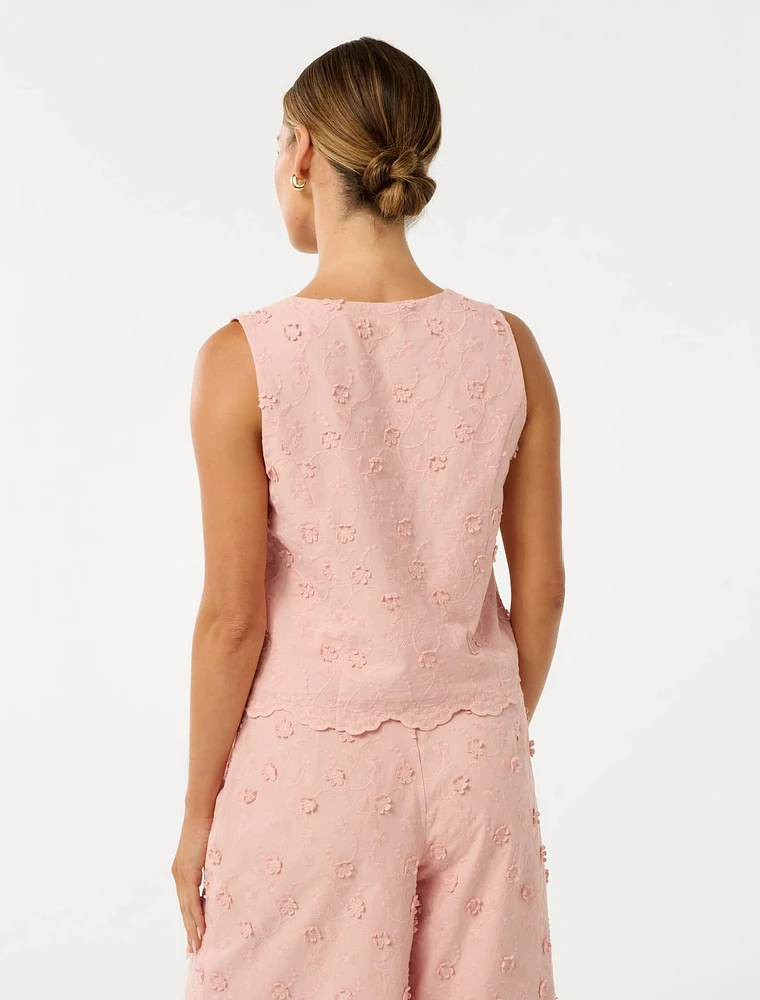Colette Petite Broderie Top