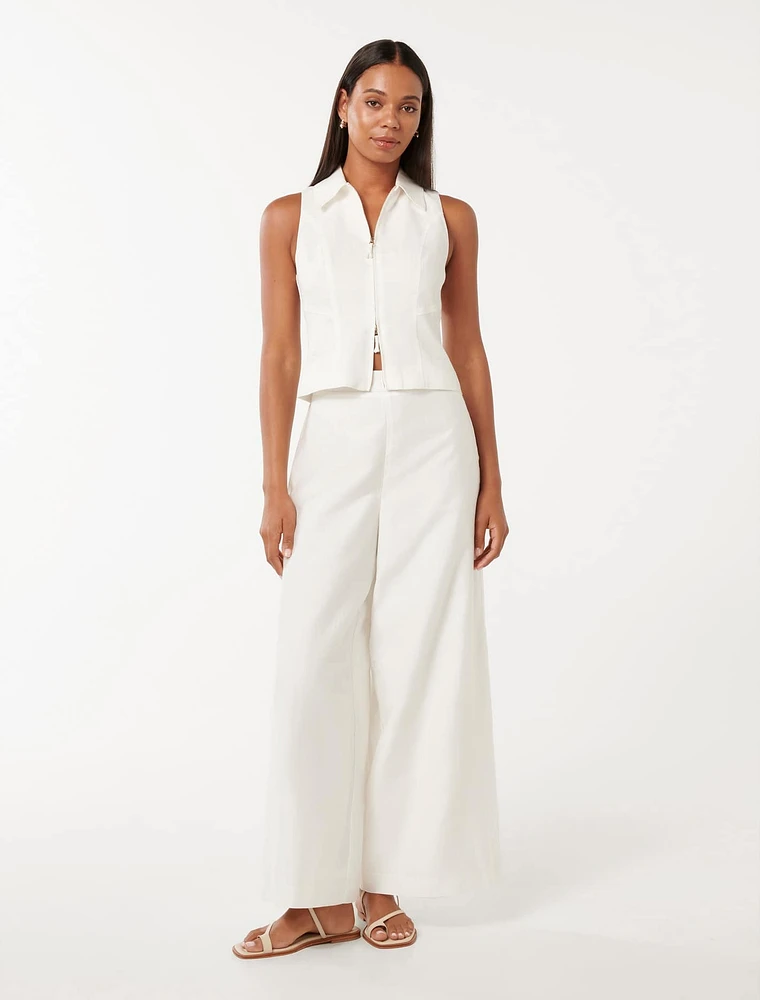 Felicity Zip Front Halter