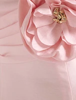 Felicia Flower Detail Midi Dress