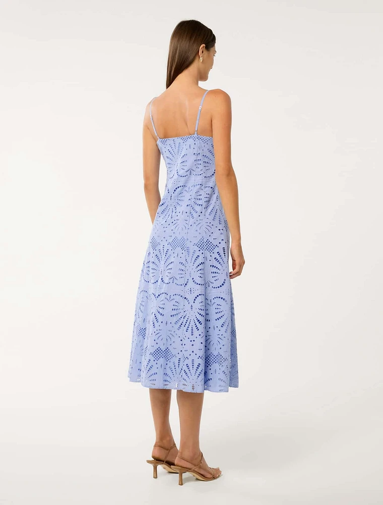 Molly Embroidered Midi