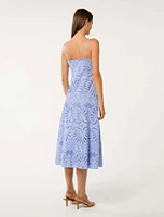 Molly Embroidered Midi