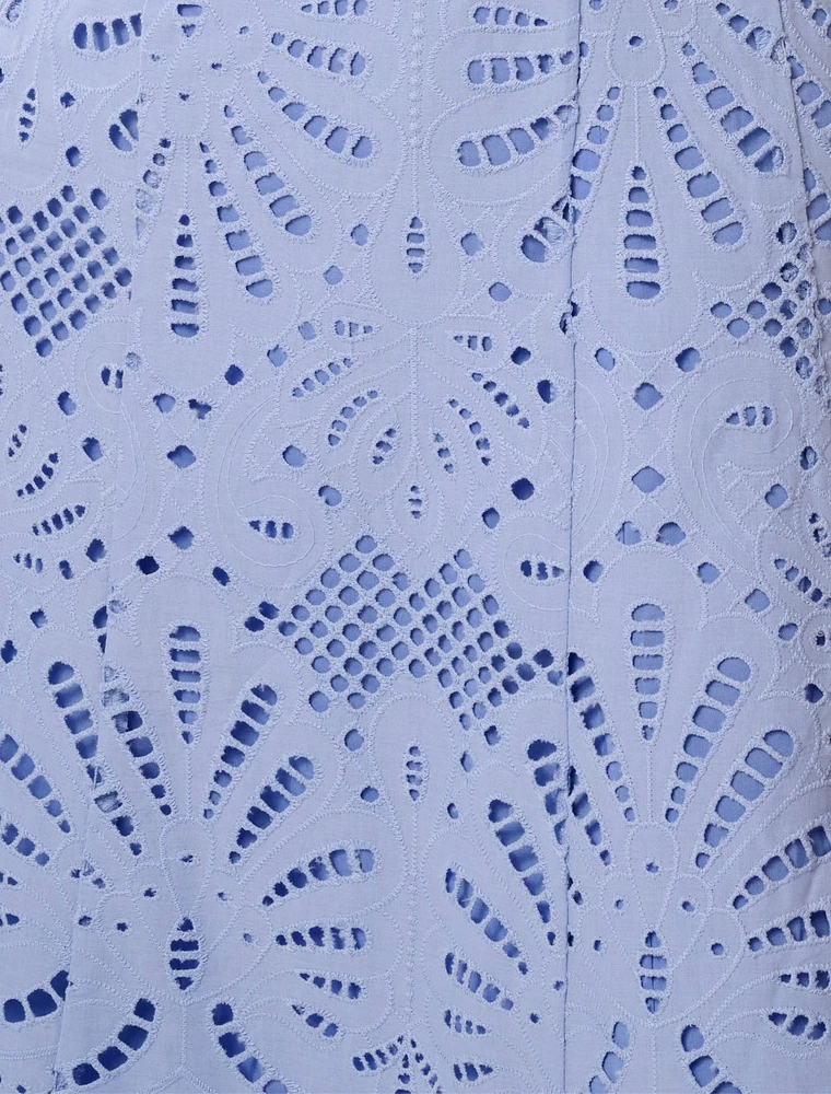 Molly Embroidered Midi