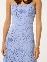 Molly Embroidered Midi