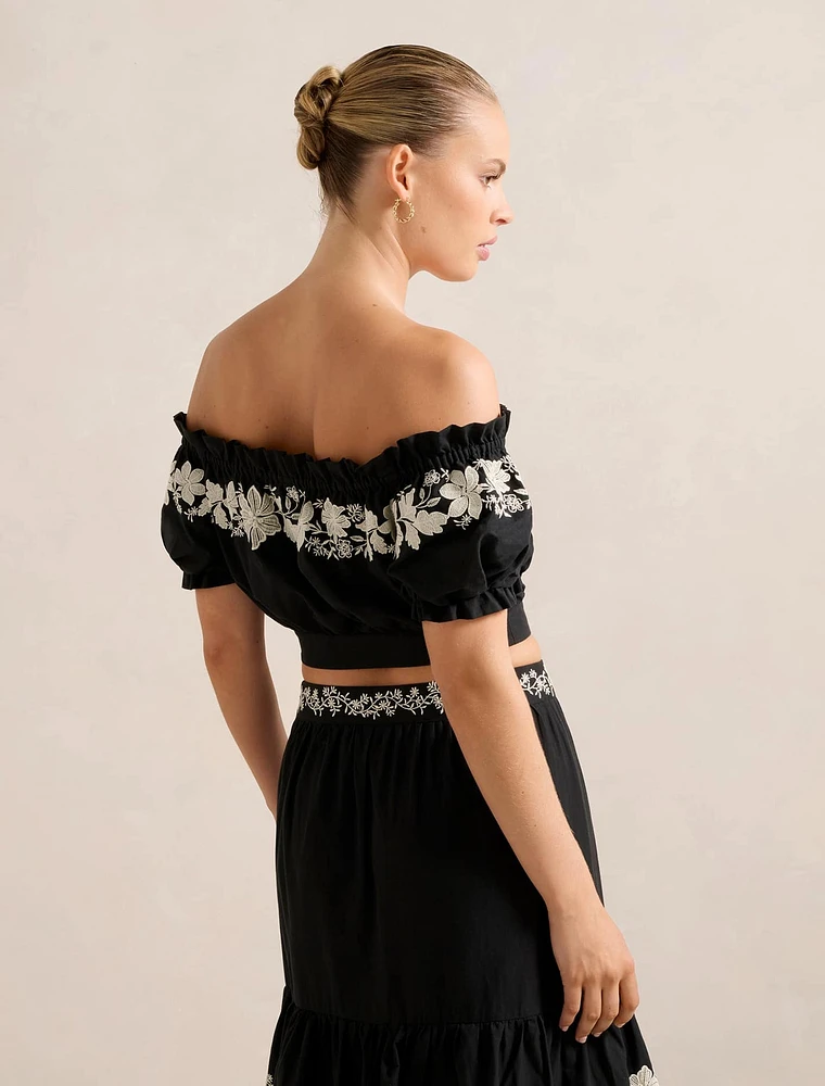 Blaire Embroidery Top